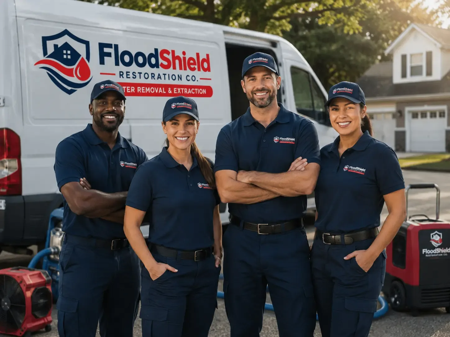 Flood Damage Restoration company in Ewing, IL
