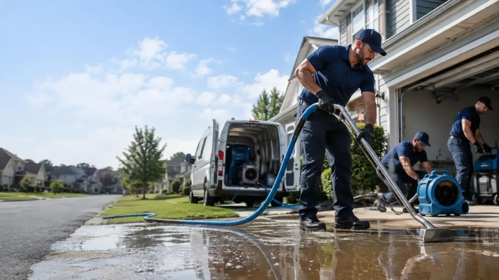 Flood Damage Restoration in Ewing, IL